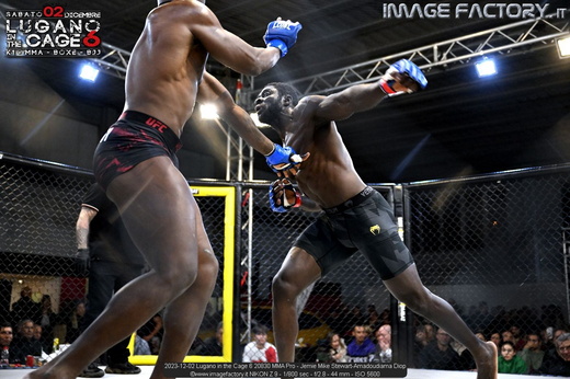 2023-12-02 Lugano in the Cage 6 20830 MMA Pro - Jemie Mike Stewart-Amadoudiama Diop